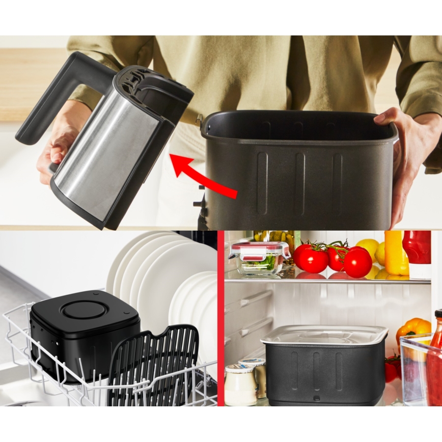 Tefal - Friteza na vrući zrak 5 l EASY FRY SILENCE 10 u 1 1400-1670W/230V