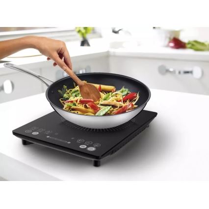 Tefal - Indukcijsko kuhalo EVERYDAY SLIM 2100W/230V crna