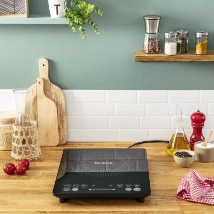 Tefal - Indukcijsko kuhalo EVERYDAY SLIM 2100W/230V crna