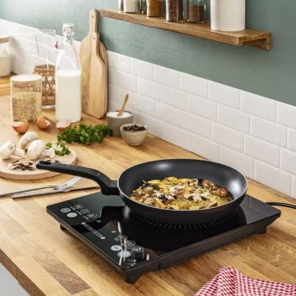 Tefal - Indukcijsko kuhalo EVERYDAY SLIM 2100W/230V crna