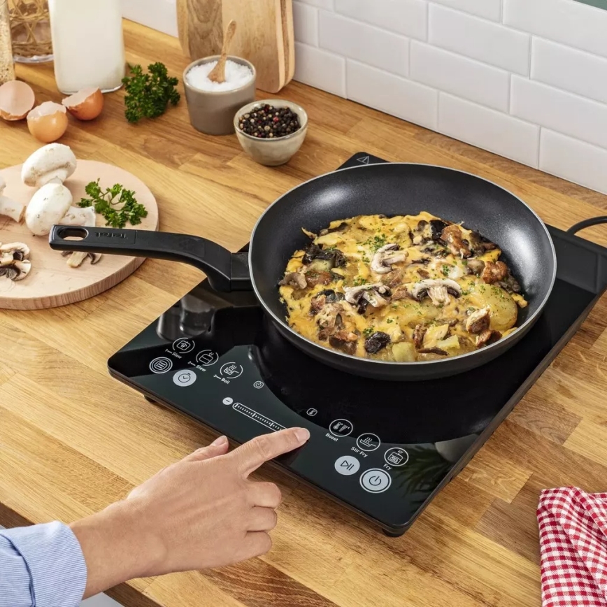 Tefal - Indukcijsko kuhalo EVERYDAY SLIM 2100W/230V crna