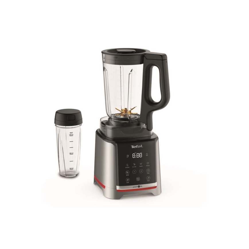 Tefal - Stolni mikser 1,7 l INFINITYMIX+ 1600W/230V crna/nerđajući čelik