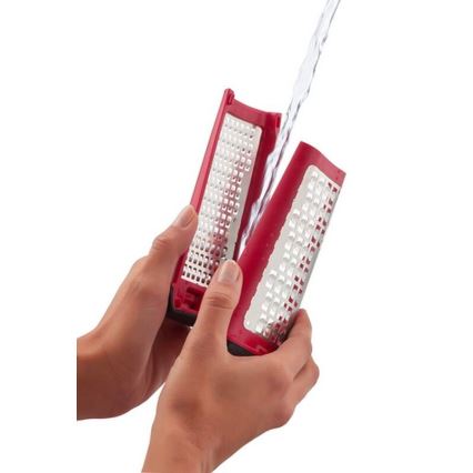 Tefal - Ručna obostrana ribež INGENIO nehrđajući čelik/crna