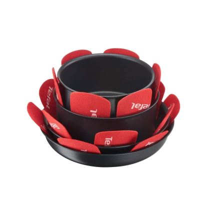 Tefal - Set za odvajanje posuđa 4 kom INGENIO crvena