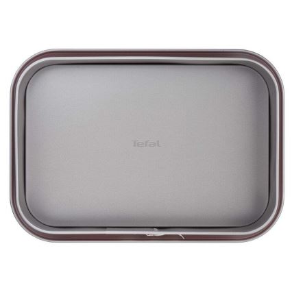 Tefal - Kalup za kolače s odvojivim rubom DELIBAKE 36x24 cm crvena