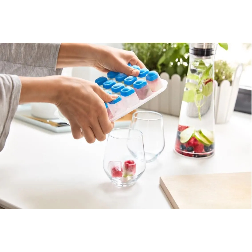 Tefal - Kalup za led 24 kocke MASTER SEAL plava