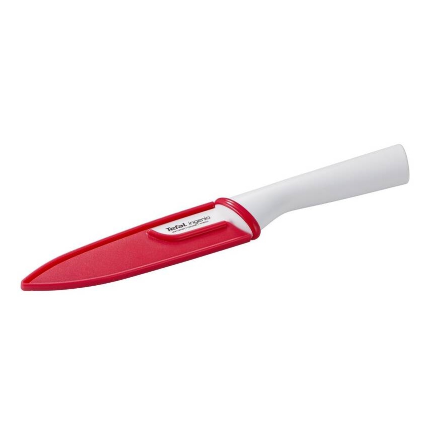 Tefal - Keramički nož univerzalni INGENIO 13 cm bijela/crvena
