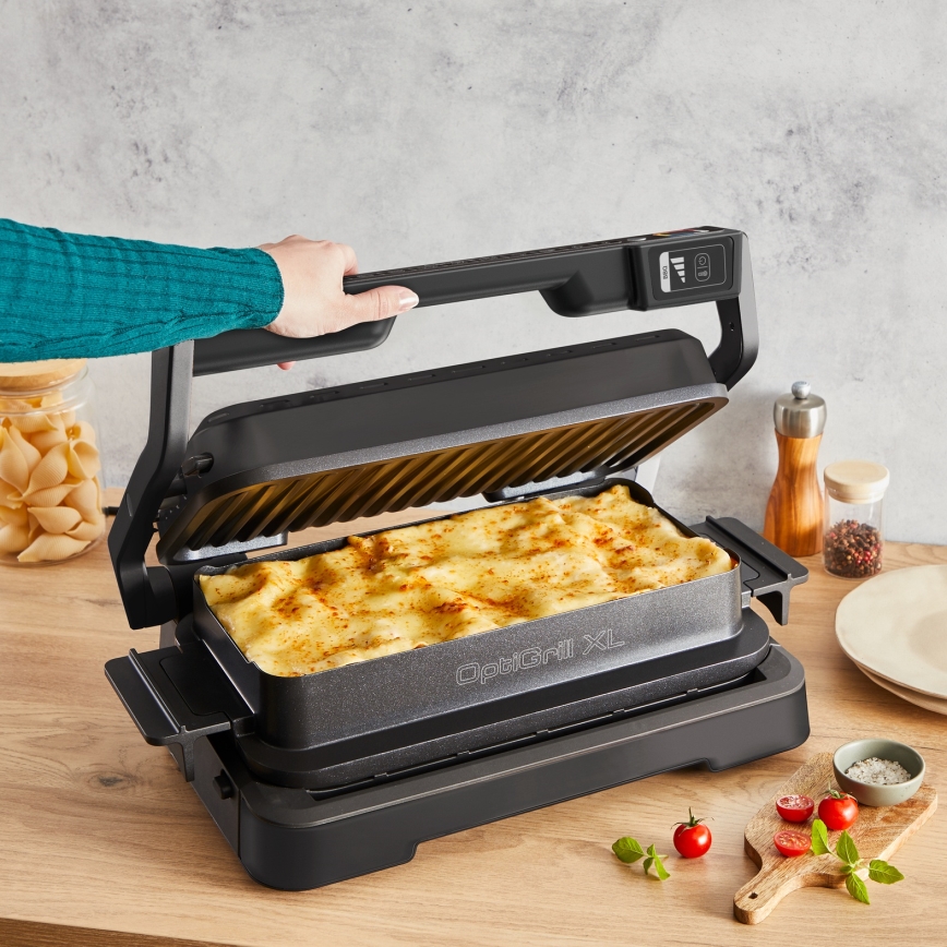 Tefal - Kontaktni gril OPTIGRILL 2200W/230V crna