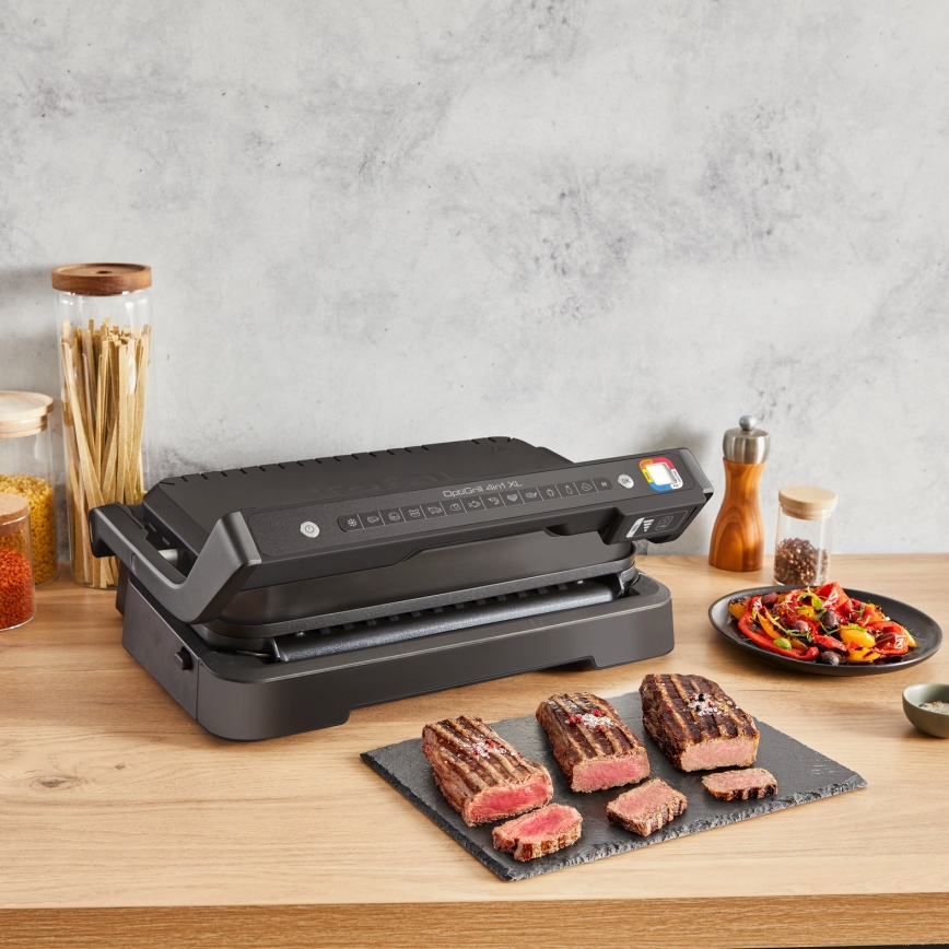 Tefal - Kontaktni gril OPTIGRILL 2200W/230V crna