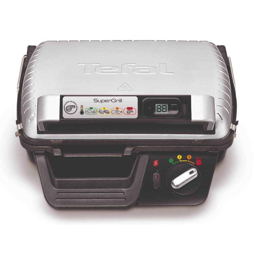 Tefal - Kontaktni gril SUPERGRILL 2000W/230V