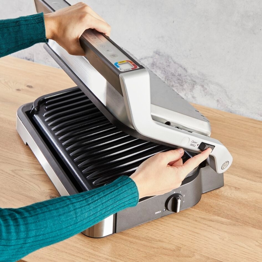 Tefal - Kontaktni roštilj OPTIGRILL 2u1 2000W/230V