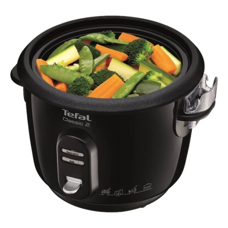 Tefal - Kuhalo za rižu CLASSIC 500W/230V 3 l crna
