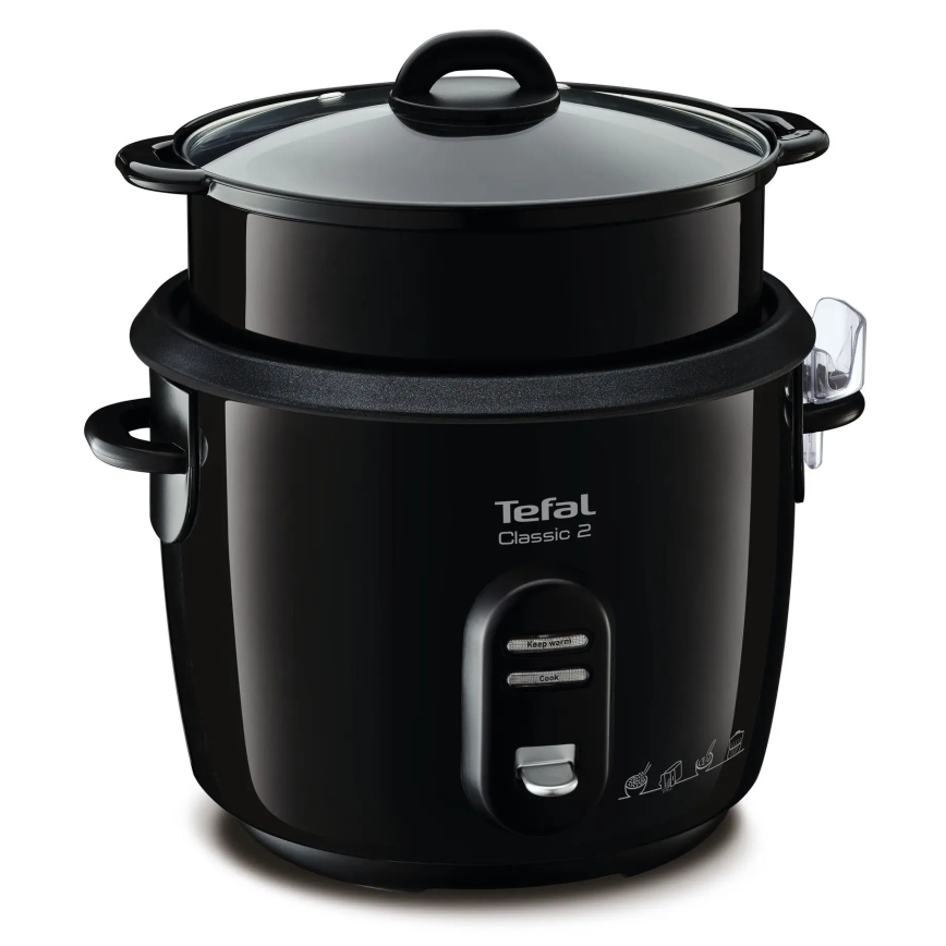 Tefal - Kuhalo za rižu CLASSIC 600W/230V 5 l crna