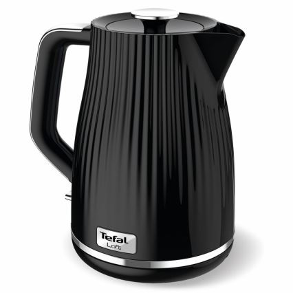 Tefal - Kuhalo za vodu LOFT 1,7 l 2400W/230V crna