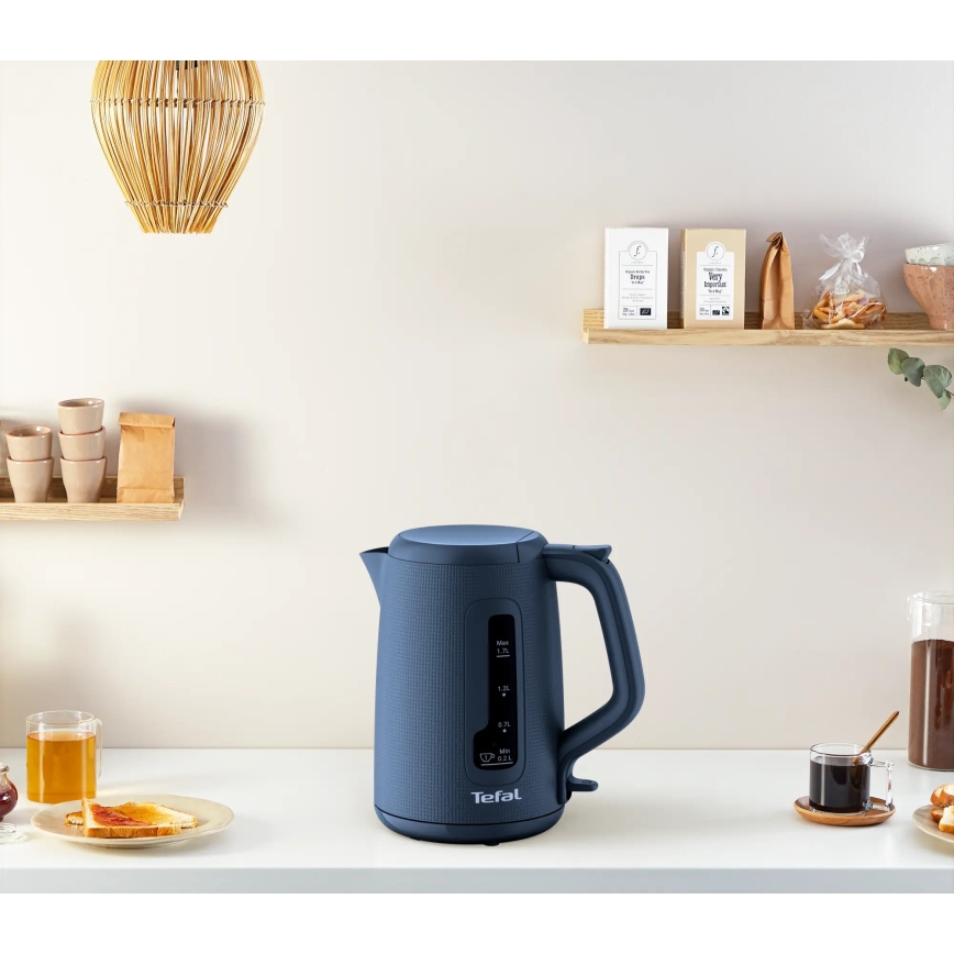 Tefal - Kuhalo za vodu MORNING 1,7 l 2400W/230V plava