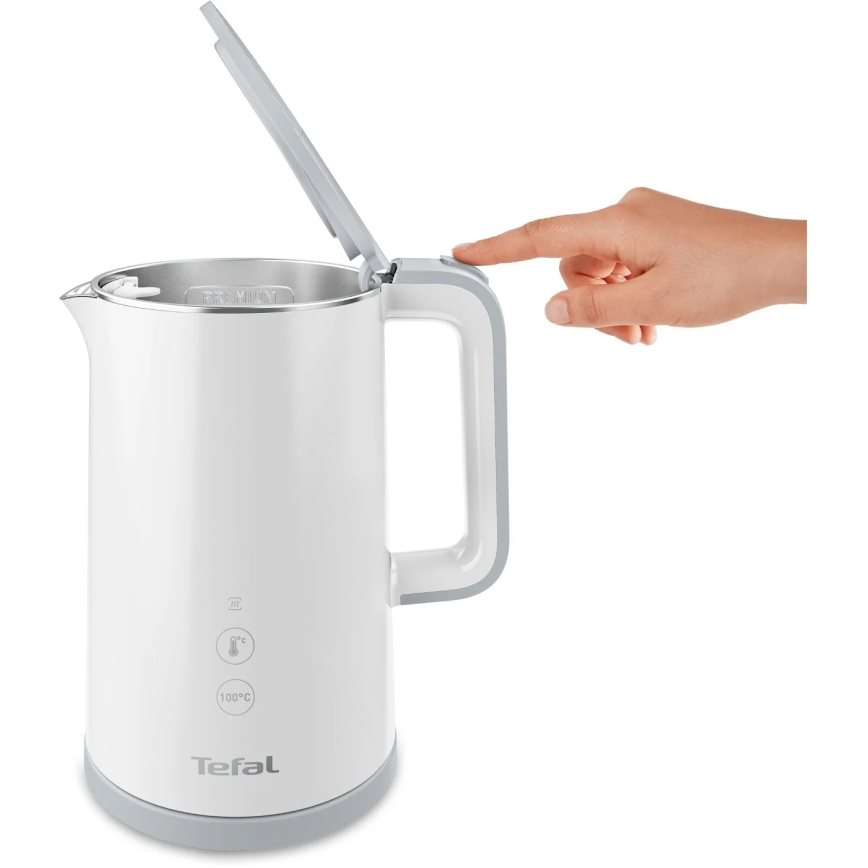 Tefal - Kuhalo za vodu SENSE 1,5 l 1800W/230V bijela