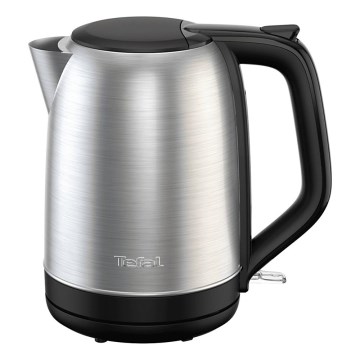 Tefal - Kuhalo za vodu SUBITO 1,7l 2400W/230V nehrđajući čelik/crna