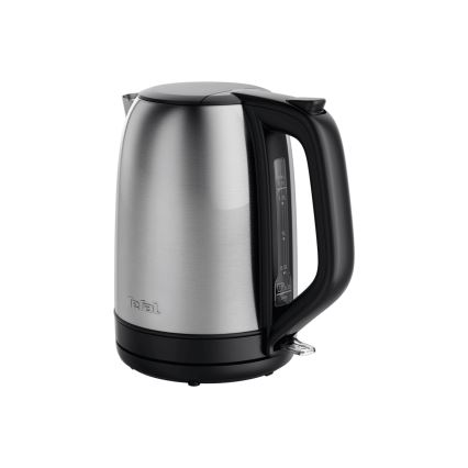Tefal - Kuhalo za vodu SUBITO 1,7l 2400W/230V nehrđajući/crna