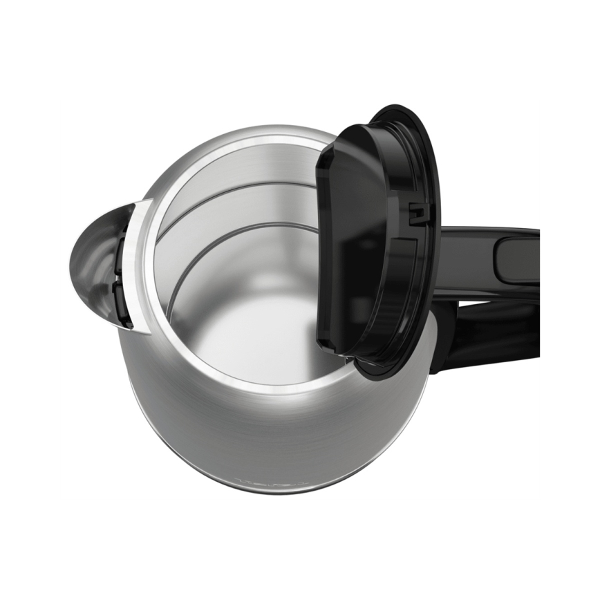 Tefal - Kuhalo za vodu SUBITO 1,7l 2400W/230V nehrđajući/crna