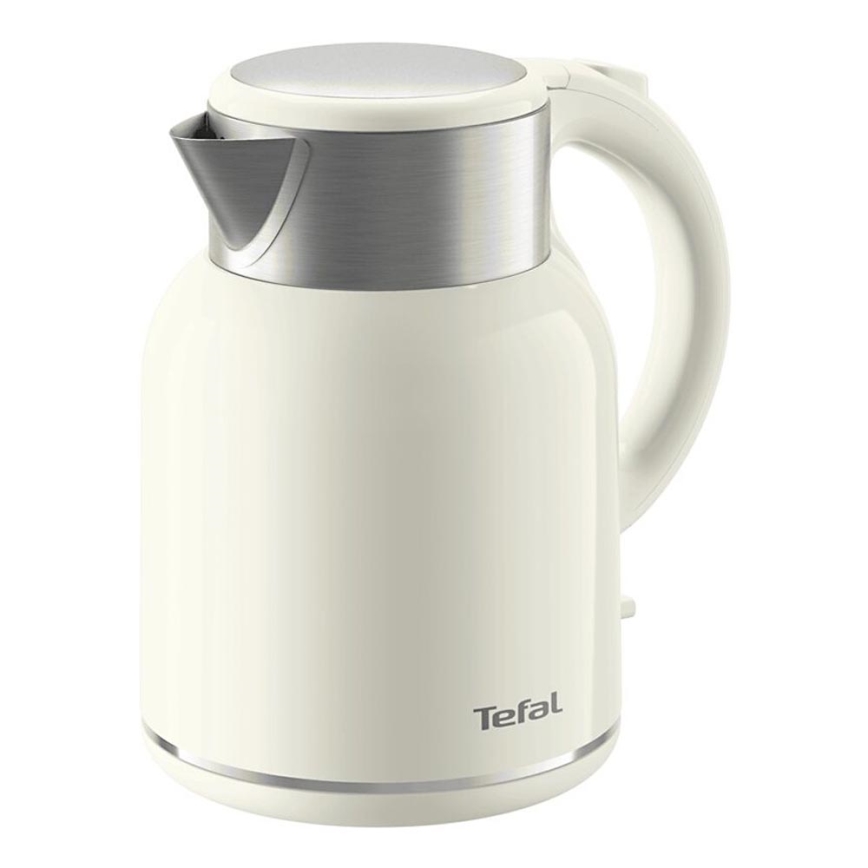 Tefal - Kuhalo za vodu THERMO PROTECT XL 1,9l 1650W/230V nehrđajući/bijela