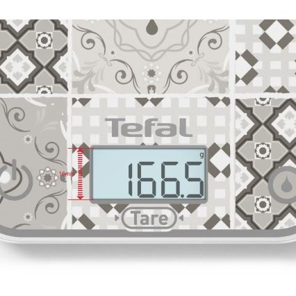 Tefal - Kuhinjska vaga OPTISS 2xAAA bež