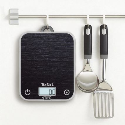 Tefal - Kuhinjska vaga OPTISS 2xAAA crna