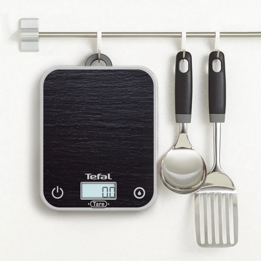 Tefal - Kuhinjska vaga OPTISS 2xAAA crna