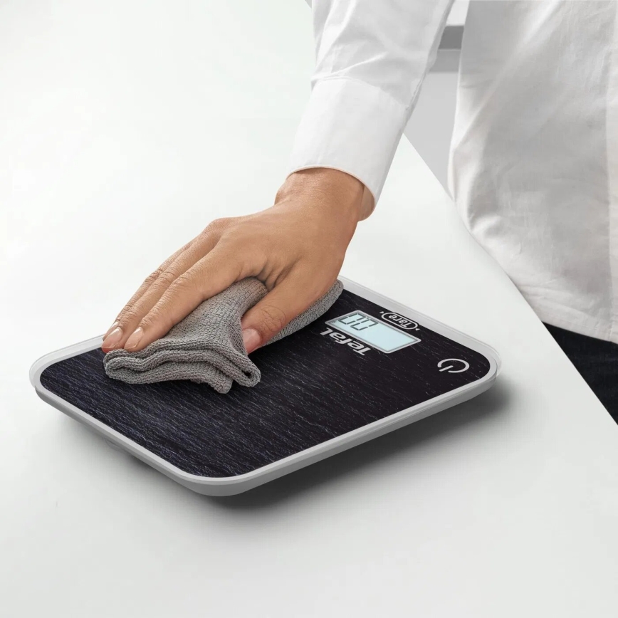 Tefal - Kuhinjska vaga OPTISS 2xAAA crna