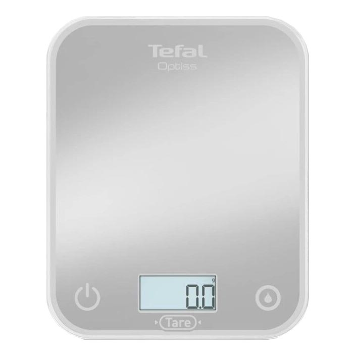 Tefal - Kuhinjska vaga OPTISS 2xAAA siva