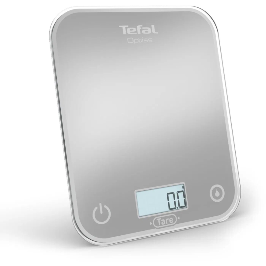 Tefal - Kuhinjska vaga OPTISS 2xAAA siva