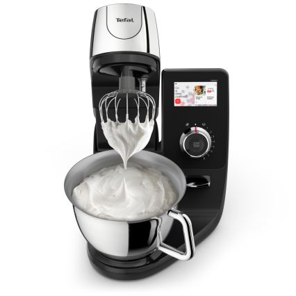 Tefal - Kuhinjski robot s ugrađenom vagom I-COACH TOUCH 1200W/230V inox