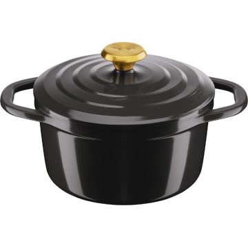Tefal - Lonac s poklopcem AIR 20 cm antracit