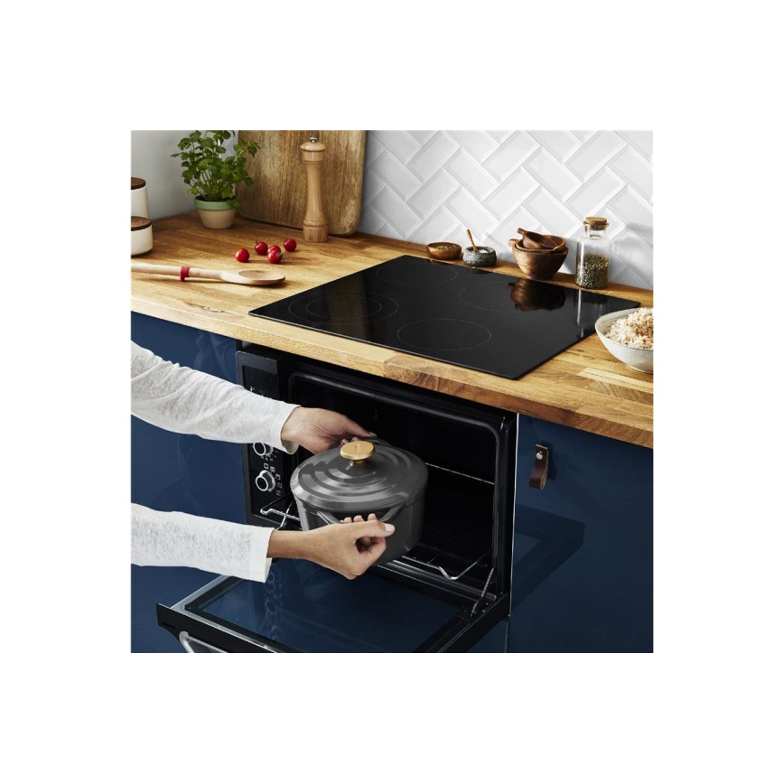 Tefal - Lonac s poklopcem AIR 20 cm antracit