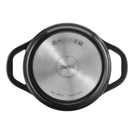 Tefal - Lonac s poklopcem AIR 20 cm antracit