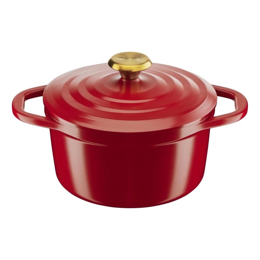 Tefal - Lonac s poklopcem AIR 20 cm crveni