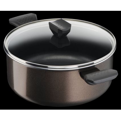Tefal - Lonac s poklopcem EASY COOK & CLEAN 24 cm