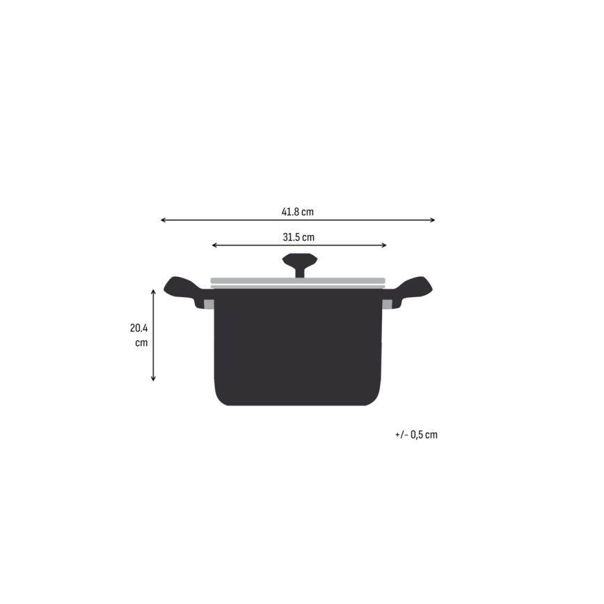 Tefal - Lonac s poklopcem EMOTION+ XL 30 cm