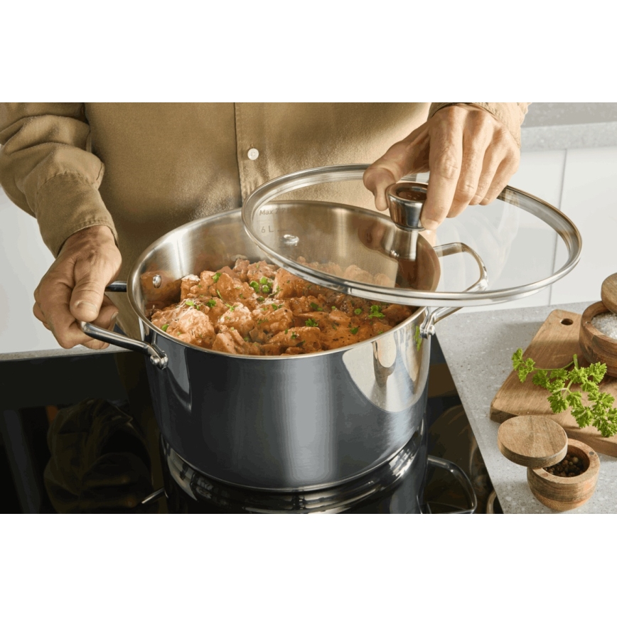 Tefal - Lonac s poklopcem EMOTION+ XL 32 cm