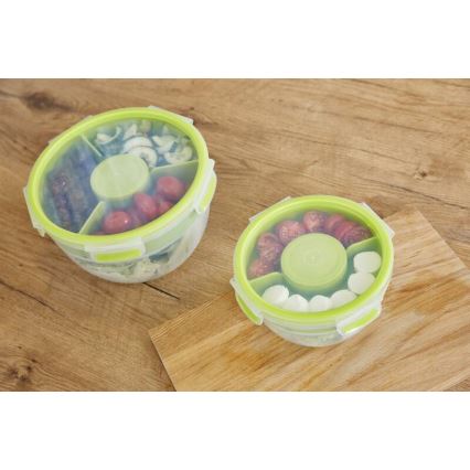 Tefal - Posuda za salatu 2,6 l MASTER SEAL TO GO zelena