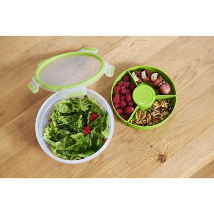 Tefal - Posuda za salatu 2,6 l MASTER SEAL TO GO zelena