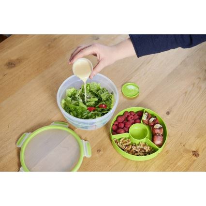 Tefal - Posuda za salatu 2,6 l MASTER SEAL TO GO zelena