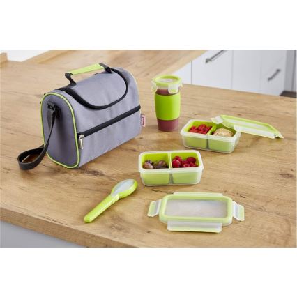 Tefal - Set pribora u futroli MASTER SEAL TO GO zelena
