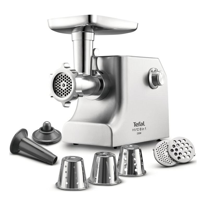 Tefal - Mlin za meso 8u1 2200W/230V srebrna