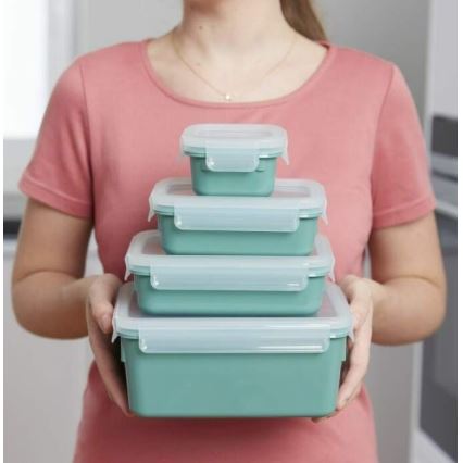 Tefal - Posuda za hranu 0,8 l MSEAL COLOR zelena