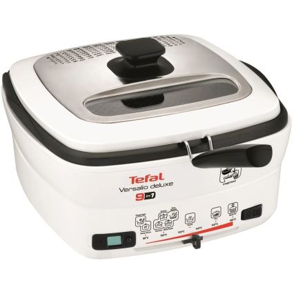 Tefal - Multifunkcionalna friteza 9u1 VERSALIO DE LUXE 1600W/230V 2 l bijela