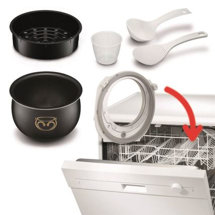 Tefal - Multifunkcionalni električni lonac FUZZY 750W/230V