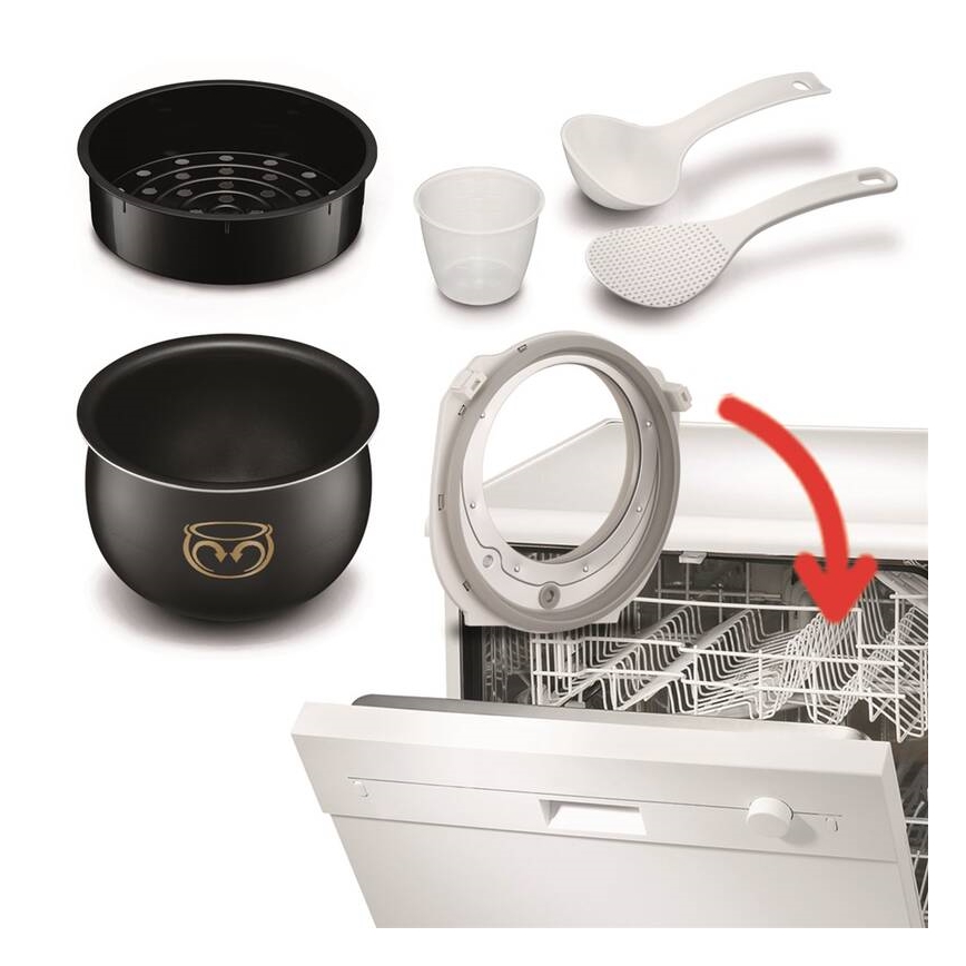 Tefal - Multifunkcionalni električni lonac FUZZY 750W/230V