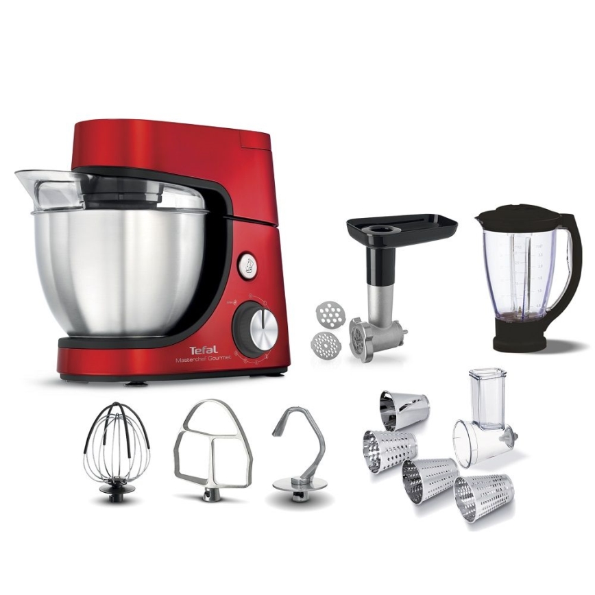 Tefal - Multipraktik MASTERCHEF GOURMET 1100W/230V crvena
