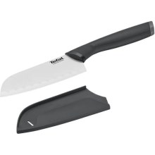 Tefal - Nehrđajući nož santoku COMFORT 12,5 cm krom/crna