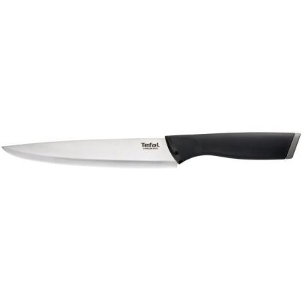 Tefal - Nehrđajući nož za porcioniranje COMFORT 20 cm sjajni krom/crna